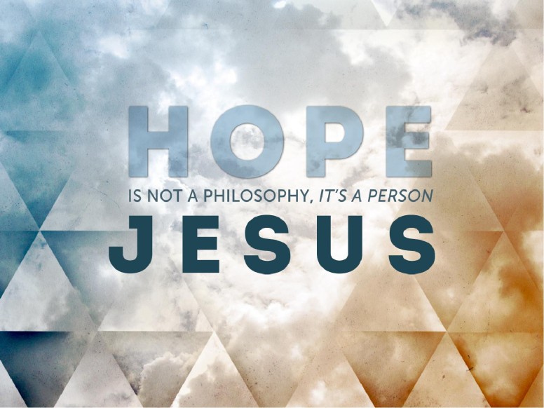 Hope In Jesus Is Eternal John 3:16 - Hope in Jesus Church Bulletin Cover