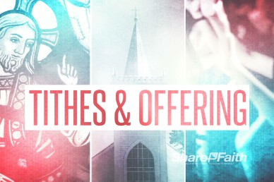 Tithes and Offering Video Loop for Churches