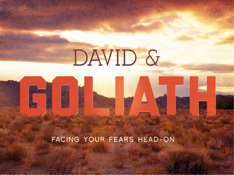 David and Goliath Bible Story PowerPoint Template