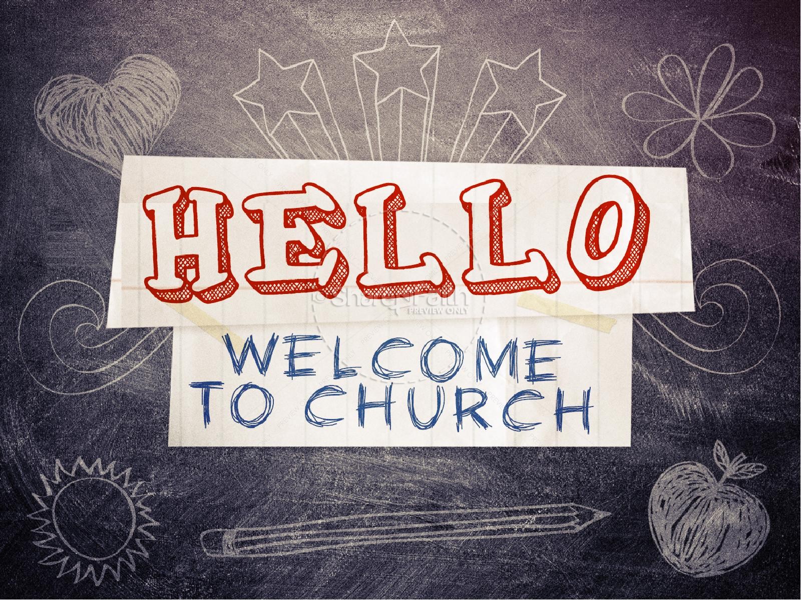 Back to School Graphics PowerPoints for Church Thumbnail 2