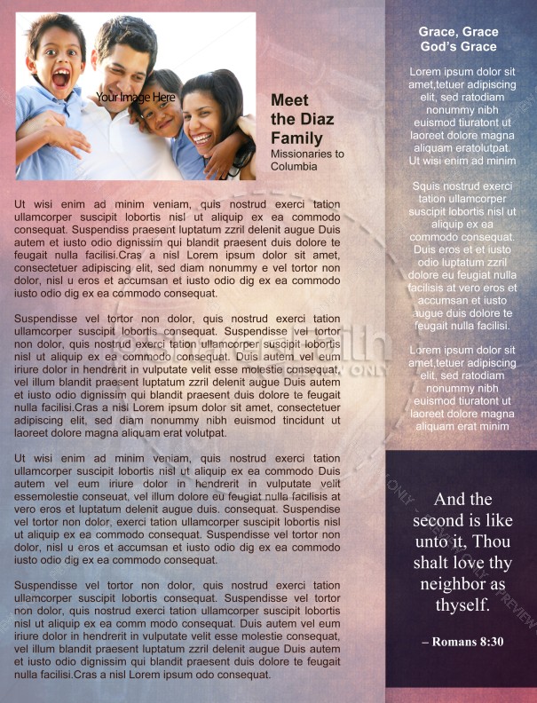 Define Church Newsletter Template | page 3