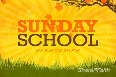 Fall Sunday School Video