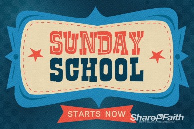 Sunday School Church Video Loop