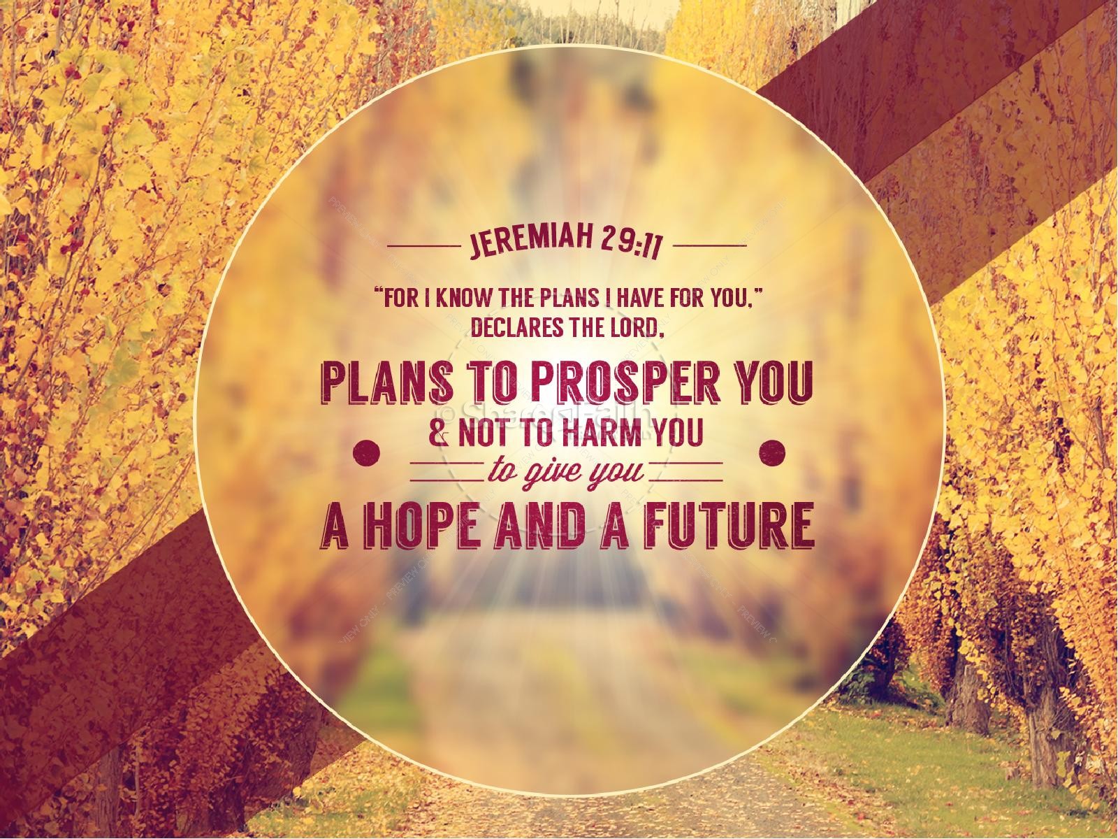 God Has a Plan Pastor PowerPoint Thumbnail 3