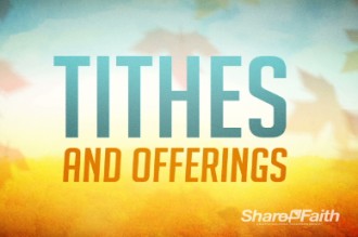 Tithes and Offerings Fall Church Loop | Church Motion Graphics