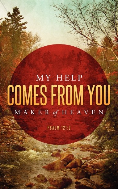My help Comes From You Religious Bulletin Thumbnail Showcase