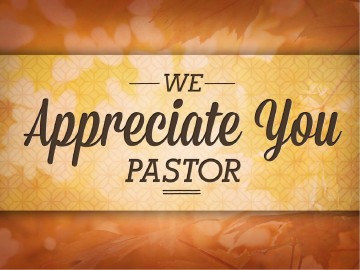 Pastor Appreciation Day Christian PowerPoint | Fall Thanksgiving ...