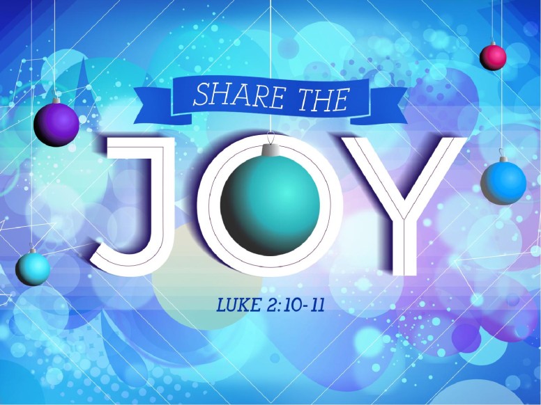 Share the Joy Christmas Christian PowerPoint