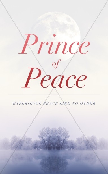 Prince of Peace Christmas Ministry Bulletin Thumbnail Showcase