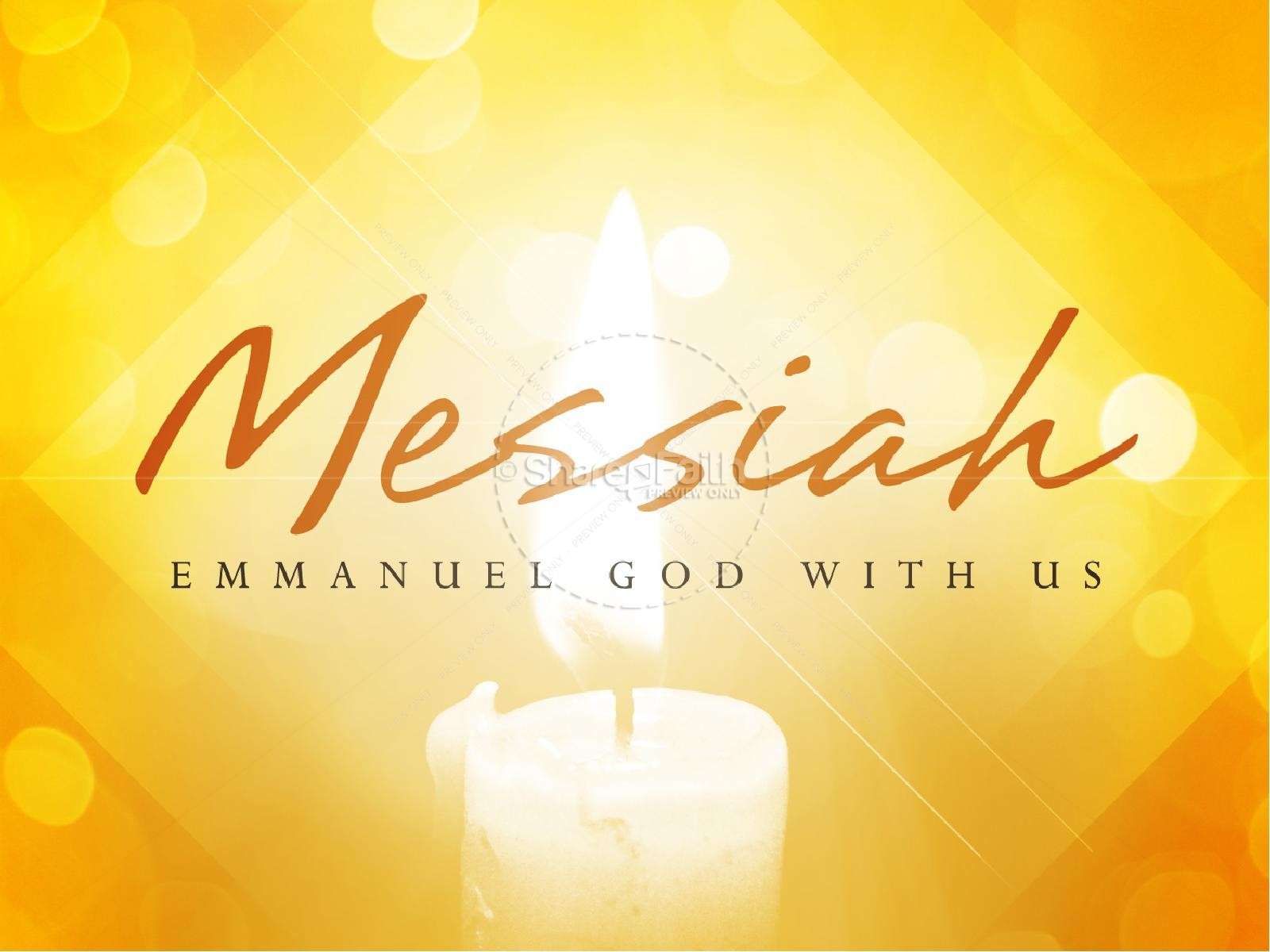 Messiah Emmanuel Christmas PowerPoint