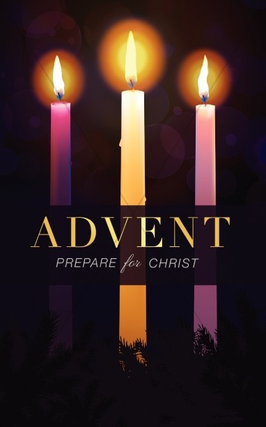 Advent Prepare for Christ Christmas Bulletin