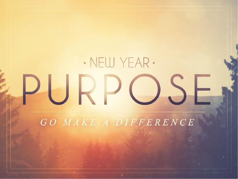 New Year Purpose Church PowerPoint
