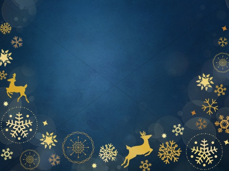 Elegant Snowflakes Christmas Background Thumbnail Showcase