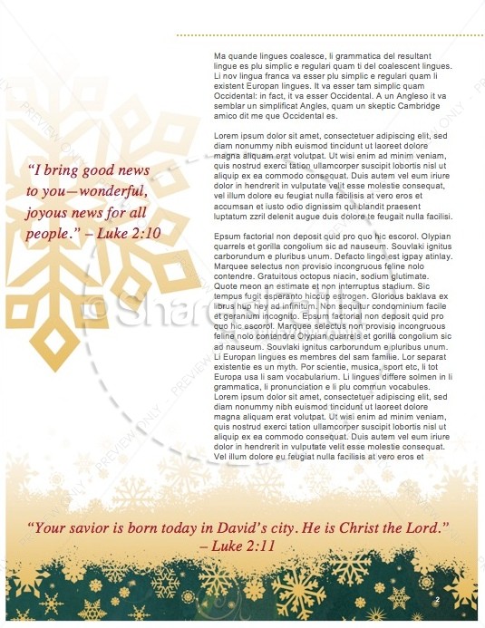 Experience True Peace Religious Newsletter | page 2