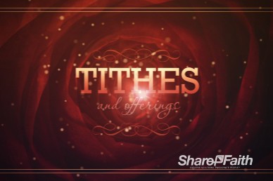 A Love that Never Fails Ministry Tithes and Offerings Video