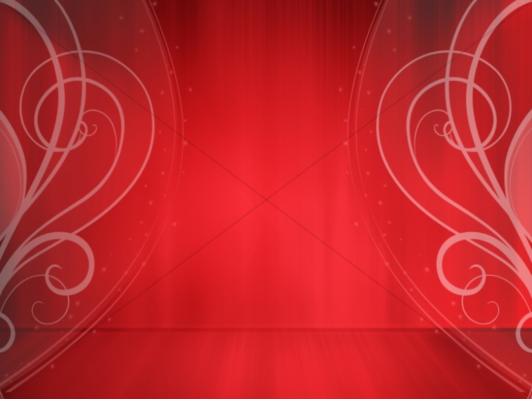 Valentines Red Love Curls Worship Background Thumbnail Showcase
