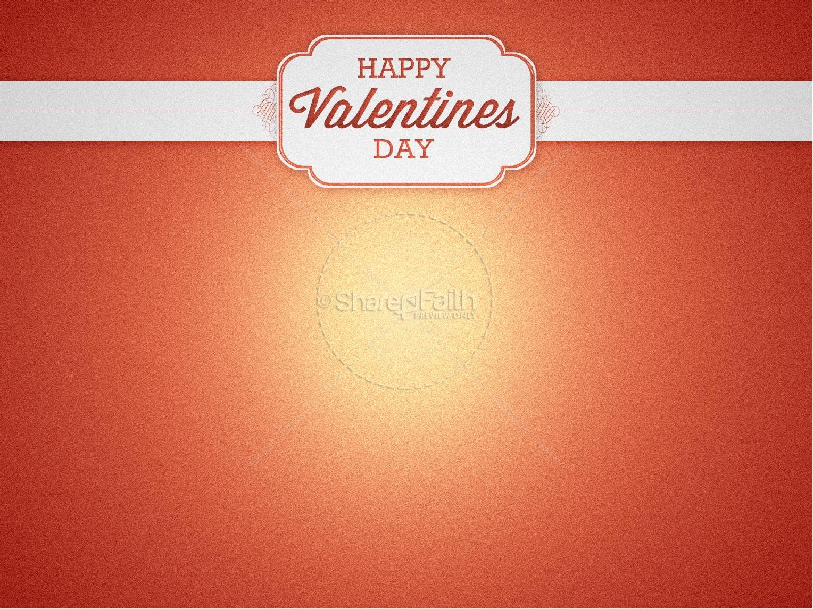Happy Valentine's Day Christian PowerPoint Thumbnail 2