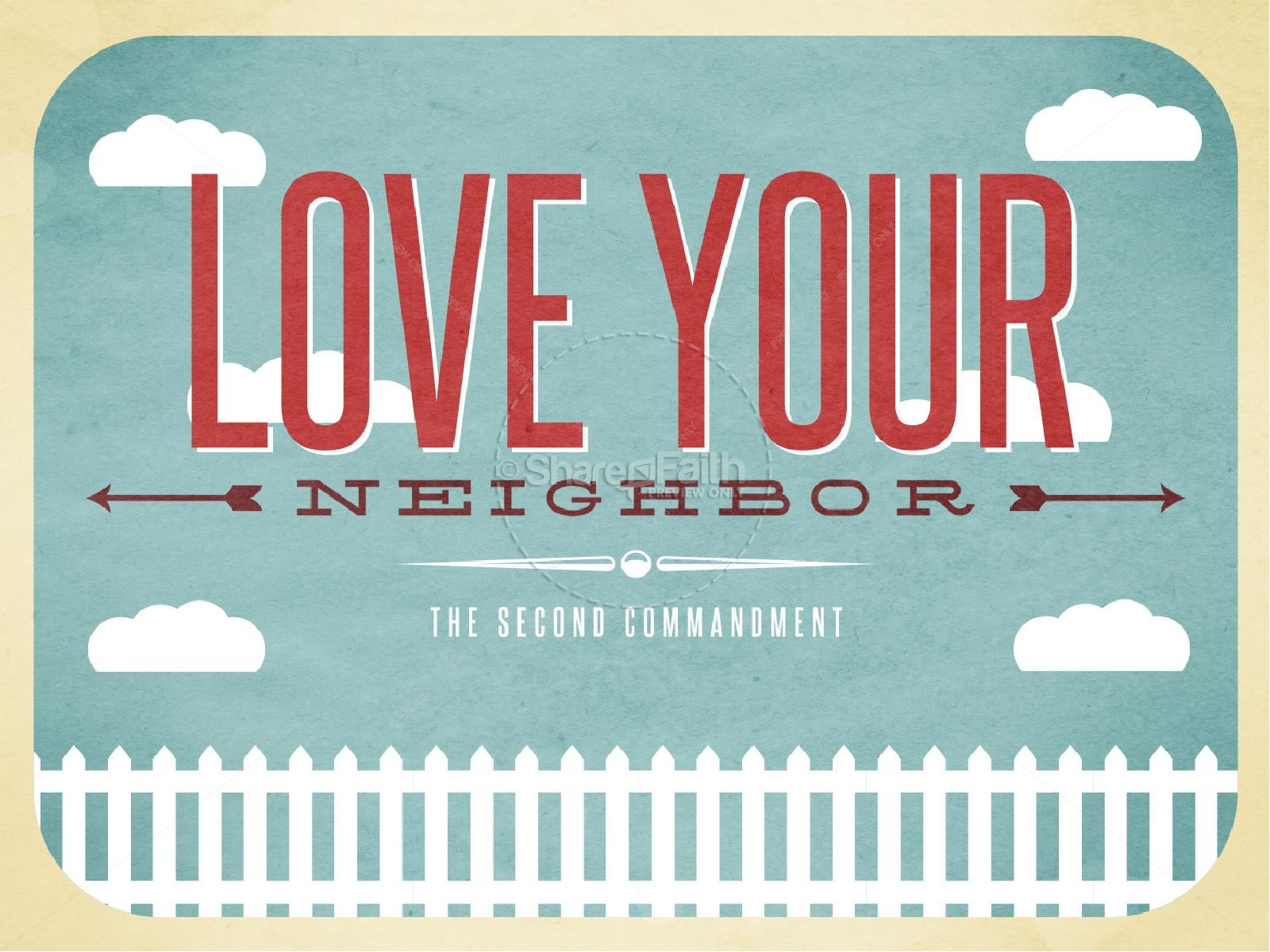 Love Your Neighbor Christian PowerPoint