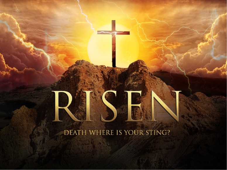Death Where is Your Sting Easter Graphics Religious PowerPoint