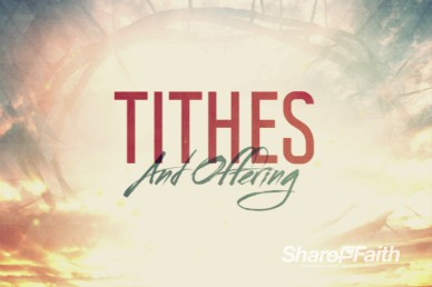 Broken for You Ministry Tithes and Offerings Video Loop