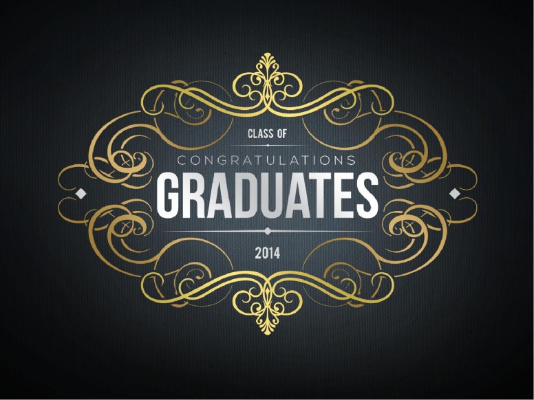 Graduation Party Slideshow PowerPoint Graphics
