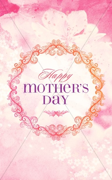 Happy Mother's Day Christian Bulletin Thumbnail Showcase