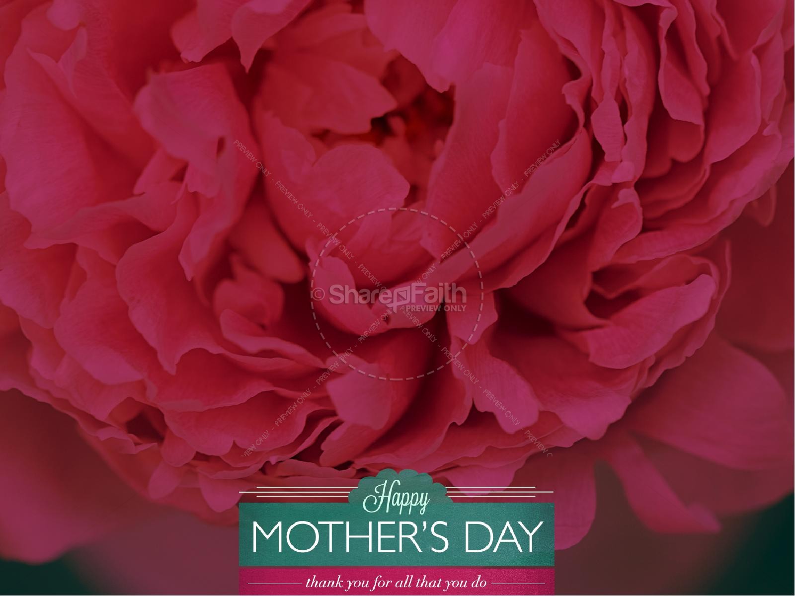 Mothers Day   Beautiful Mother's Day Graphics PowerPoint Thumbnail 6