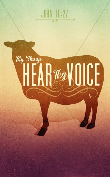 My Sheep Hear My Voice Ministry Bulletin Thumbnail Showcase