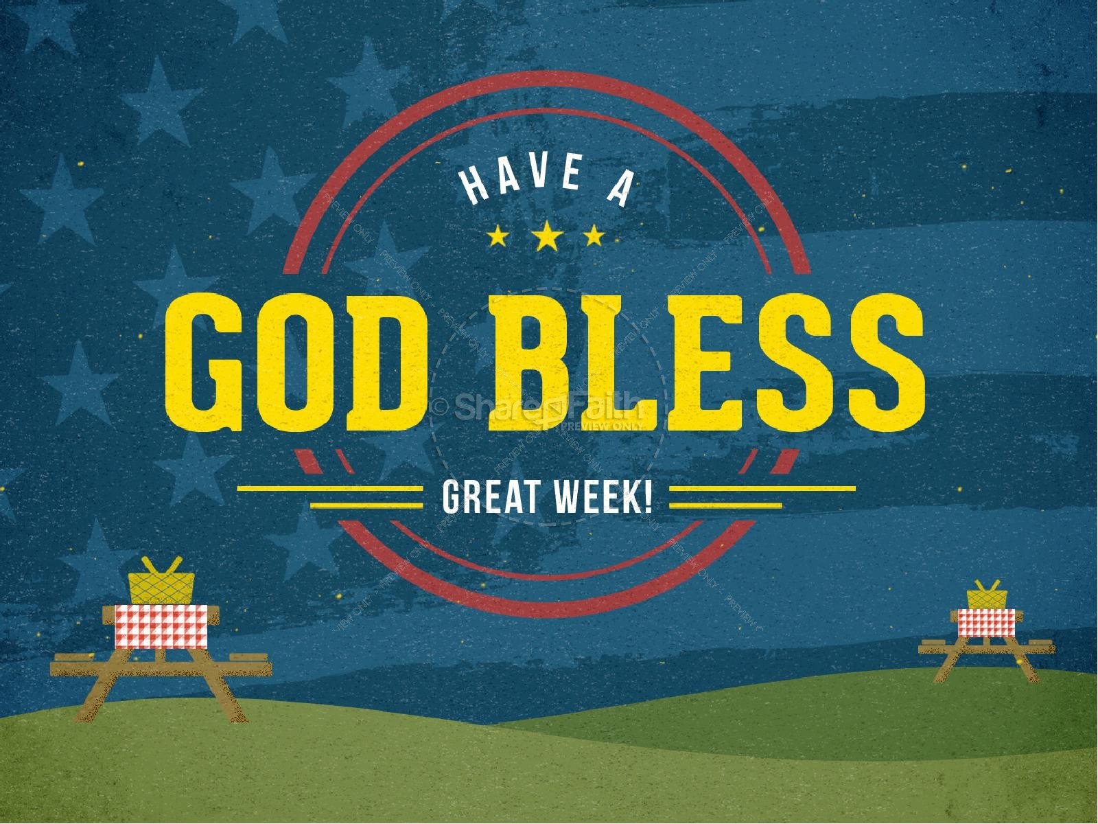 Home of the Brave Fourth of July Ministry PowerPoint Thumbnail 4