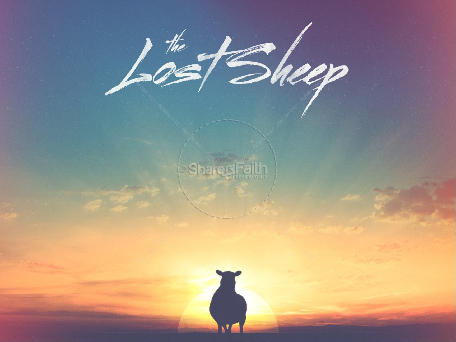 The Lost Sheep Christian PowerPoint