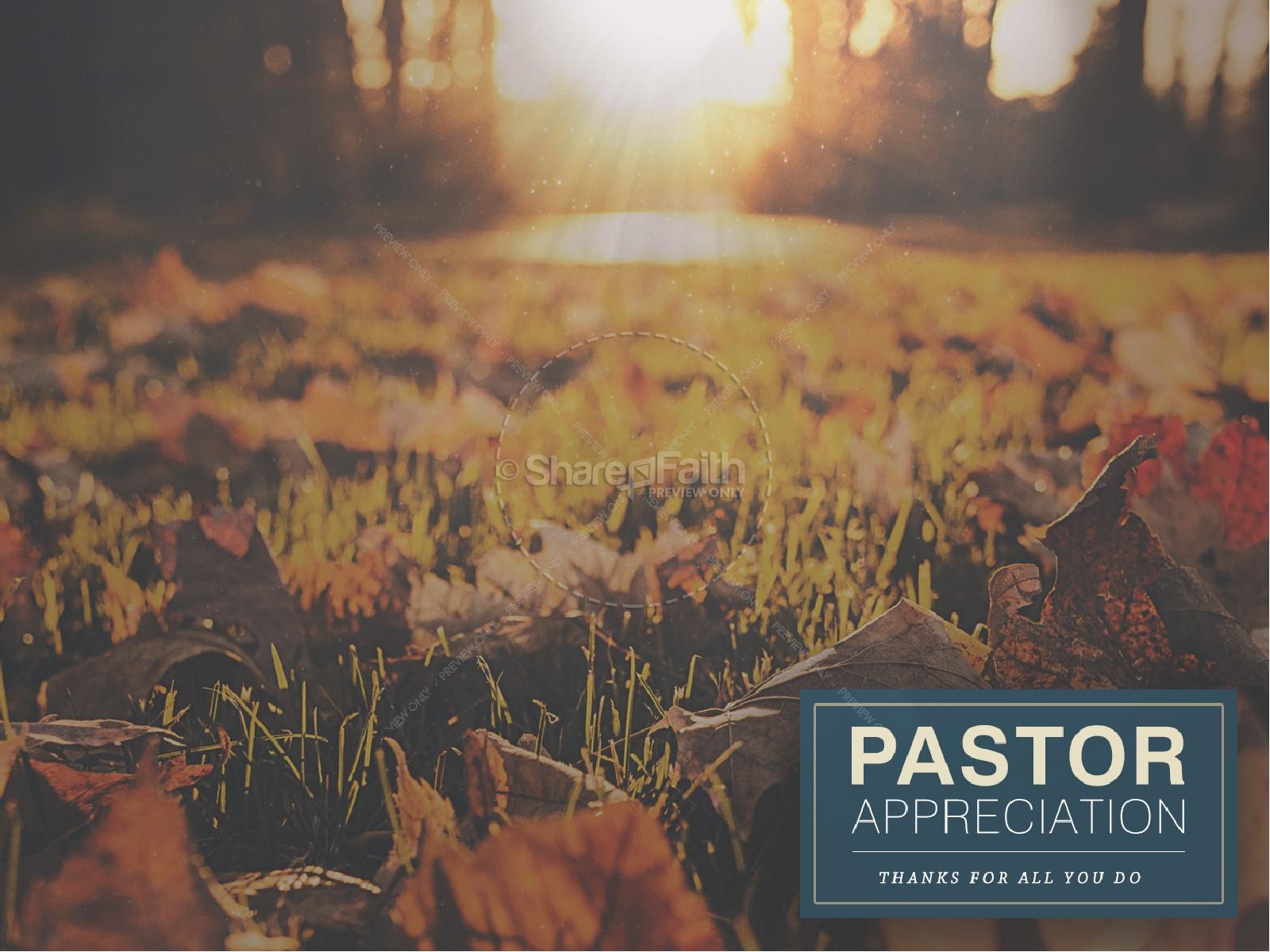 Pastor Appreciation Church PowerPoint Thumbnail 2