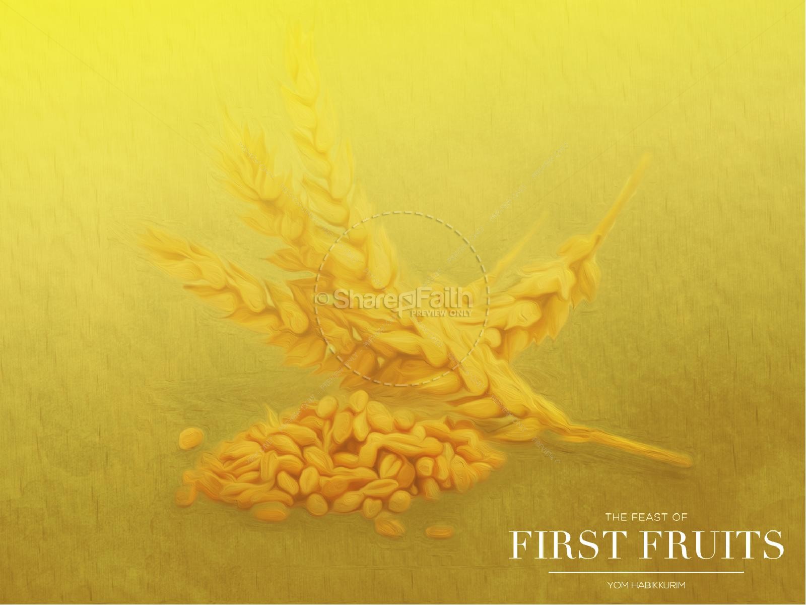 Feast of First Fruits Ministry PowerPoint Thumbnail 6