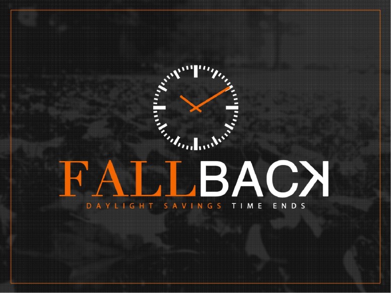Fall Back Daylight Savings Ministry PowerPoint