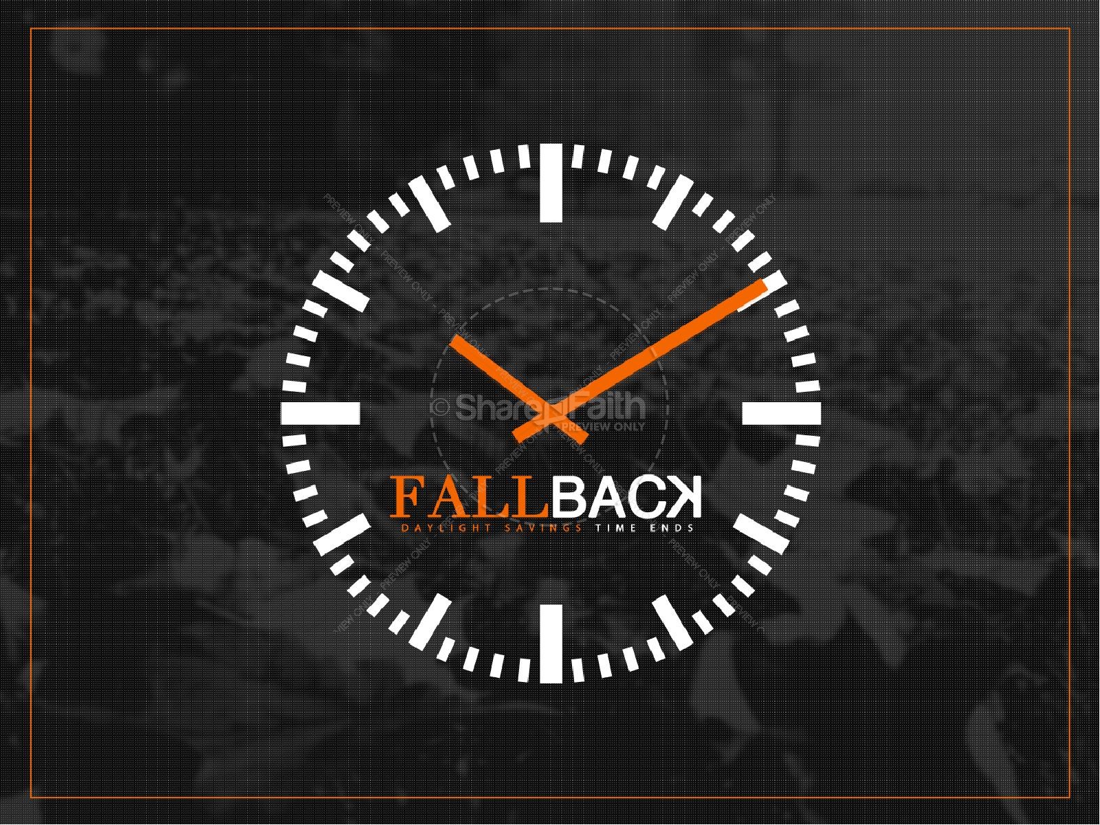Fall Back Daylight Savings Ministry PowerPoint Thumbnail 7