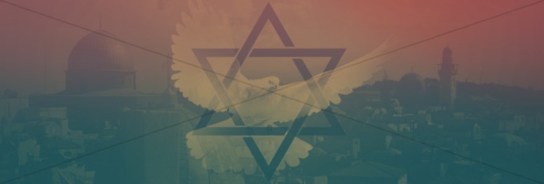 Pray for the Peace of Israel Religious Web Banner Thumbnail Showcase