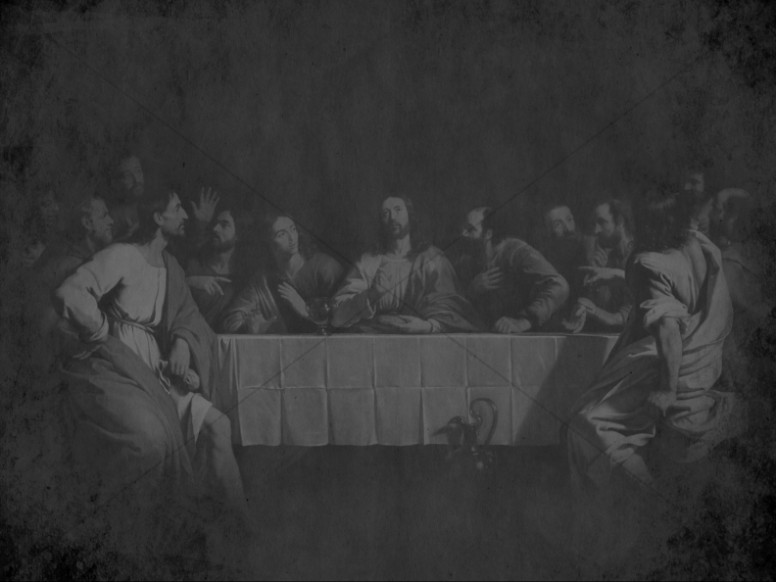 The Last Supper Religious Worship Background Thumbnail Showcase