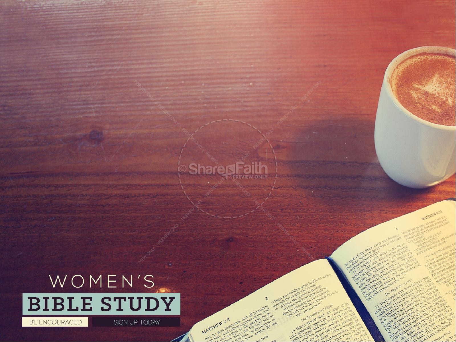 Women's Bible Study Church PowerPoint Thumbnail 3