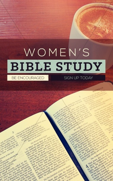 Women's Bible Study Christian Bulletin Thumbnail Showcase