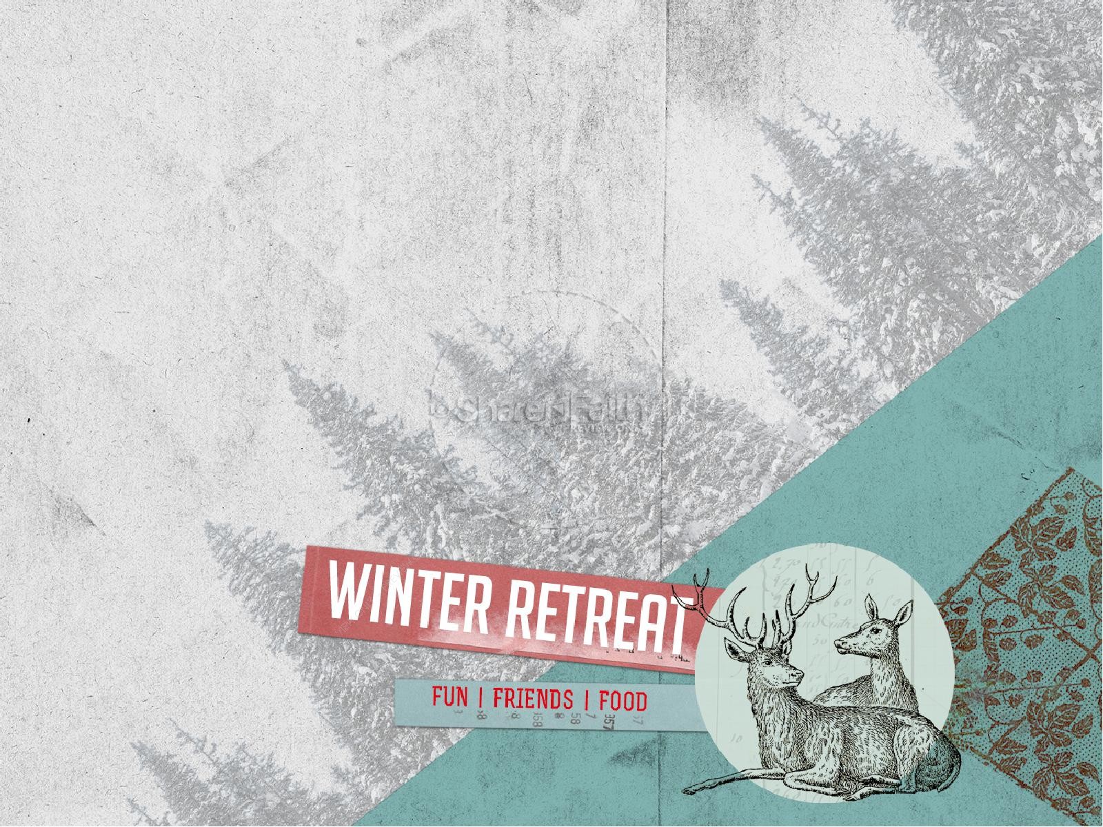 Winter Retreat Christian PowerPoint  Thumbnail 3