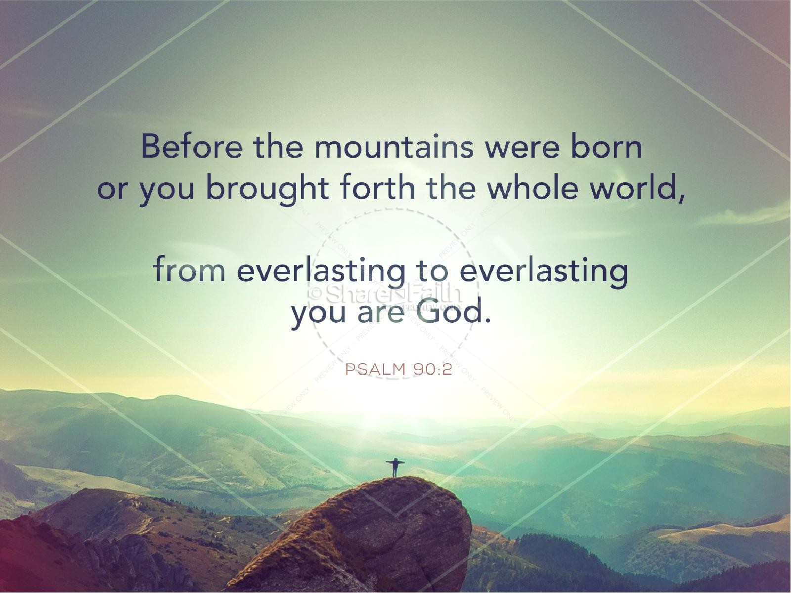 From Everlasting to Everlasting Church PowerPoint Thumbnail 3