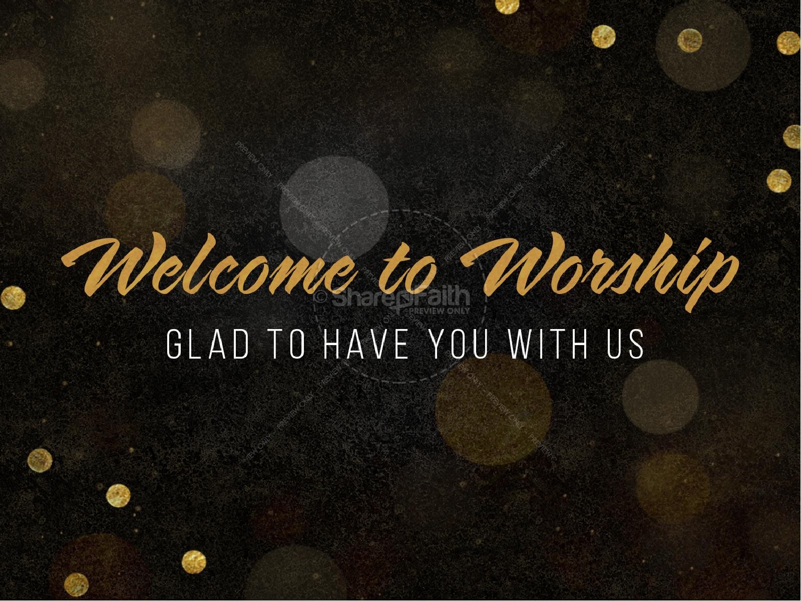 Happy New Year Blessings Church PowerPoint Thumbnail 2