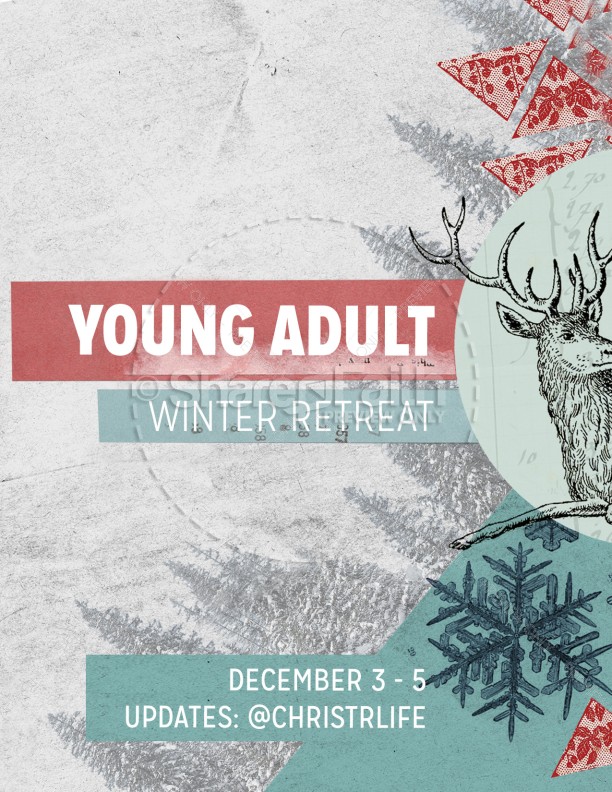 Winter Retreat Christian Flyer  Thumbnail Showcase