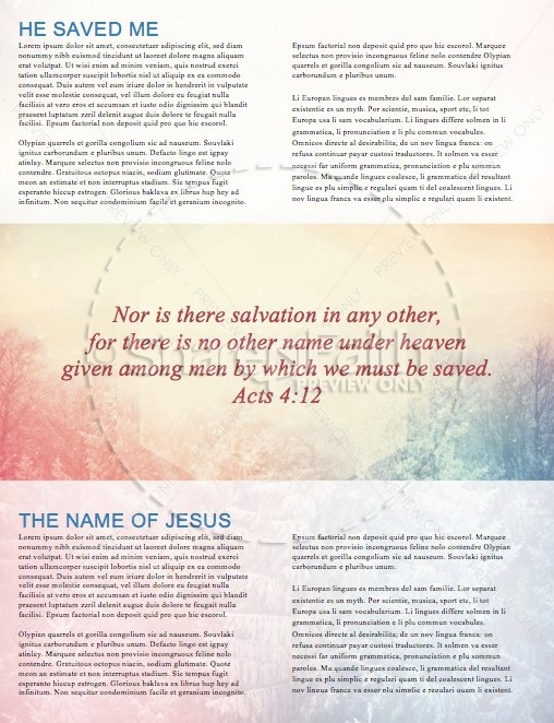Searching for a Savior Christian Newsletter | page 2
