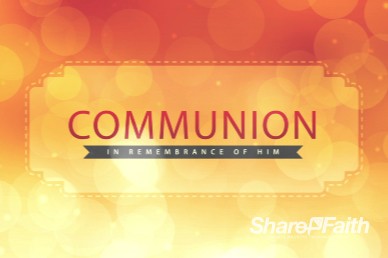Wishing a Happy New Year Ministry Communion Video