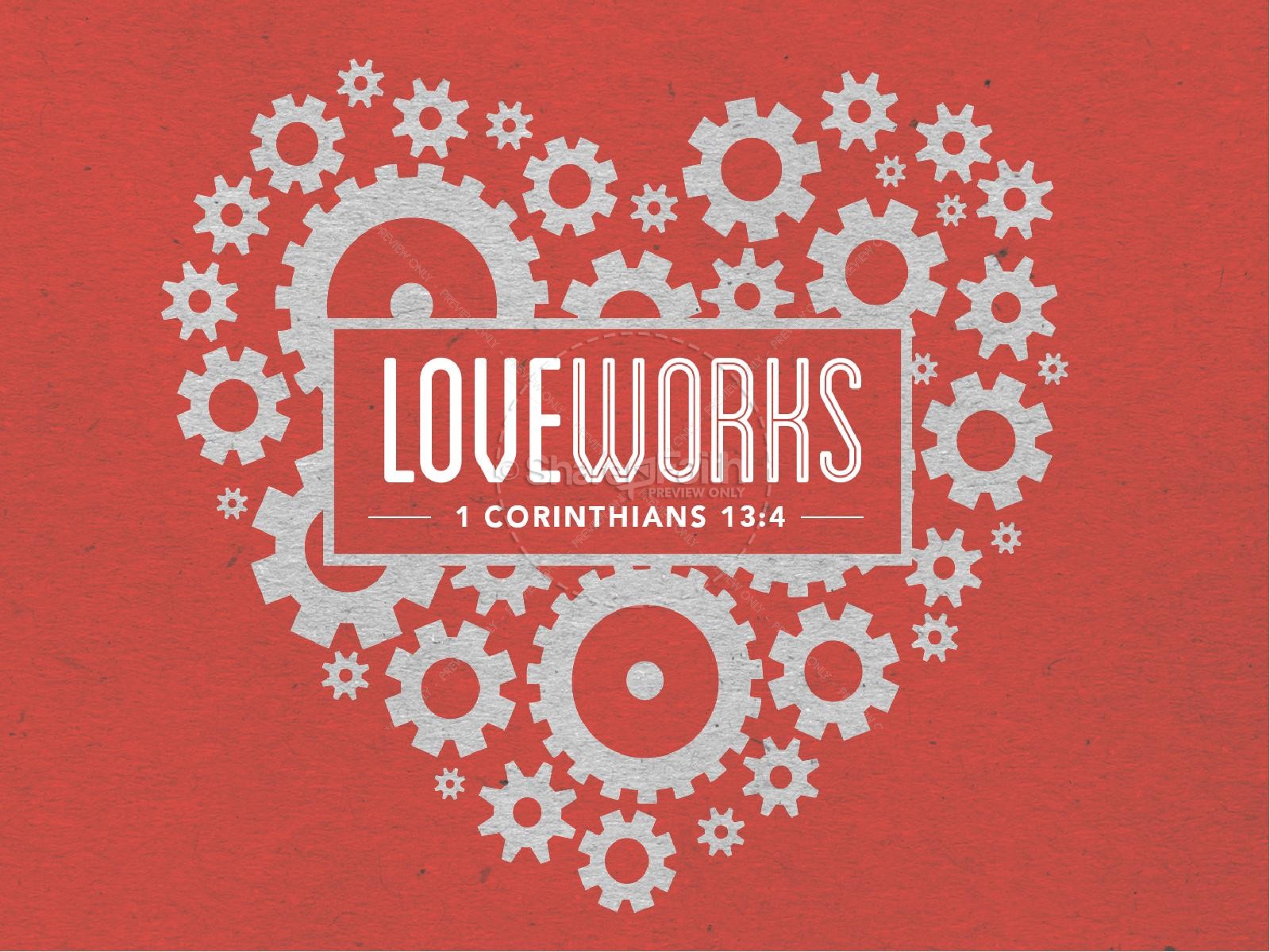 Love Works Church PowerPoint Thumbnail 1