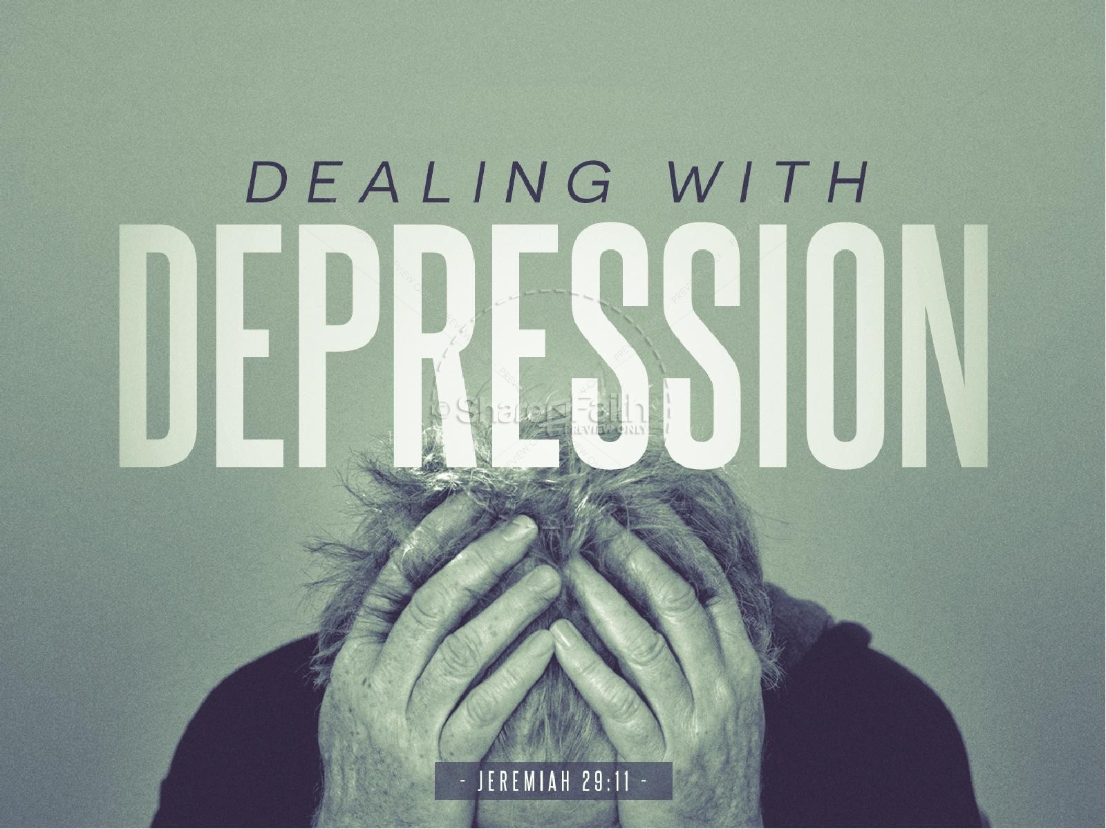 Dealing with Depression Christian PowerPoint