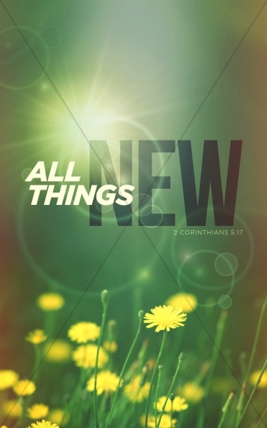 All Things New Religious Bulletin Thumbnail Showcase