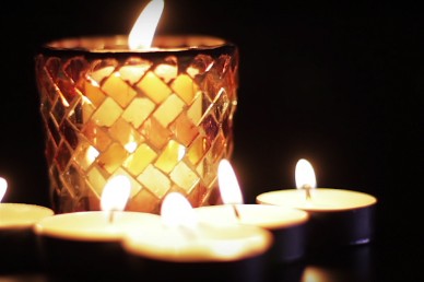 Burning Candle Series Ministry Motion Background Video