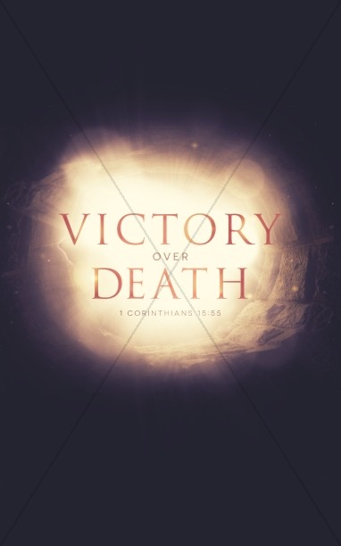 Victory Over Death Easter Bulletin Thumbnail Showcase