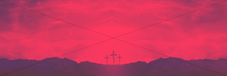 Good Friday Healed Christian Web Banner